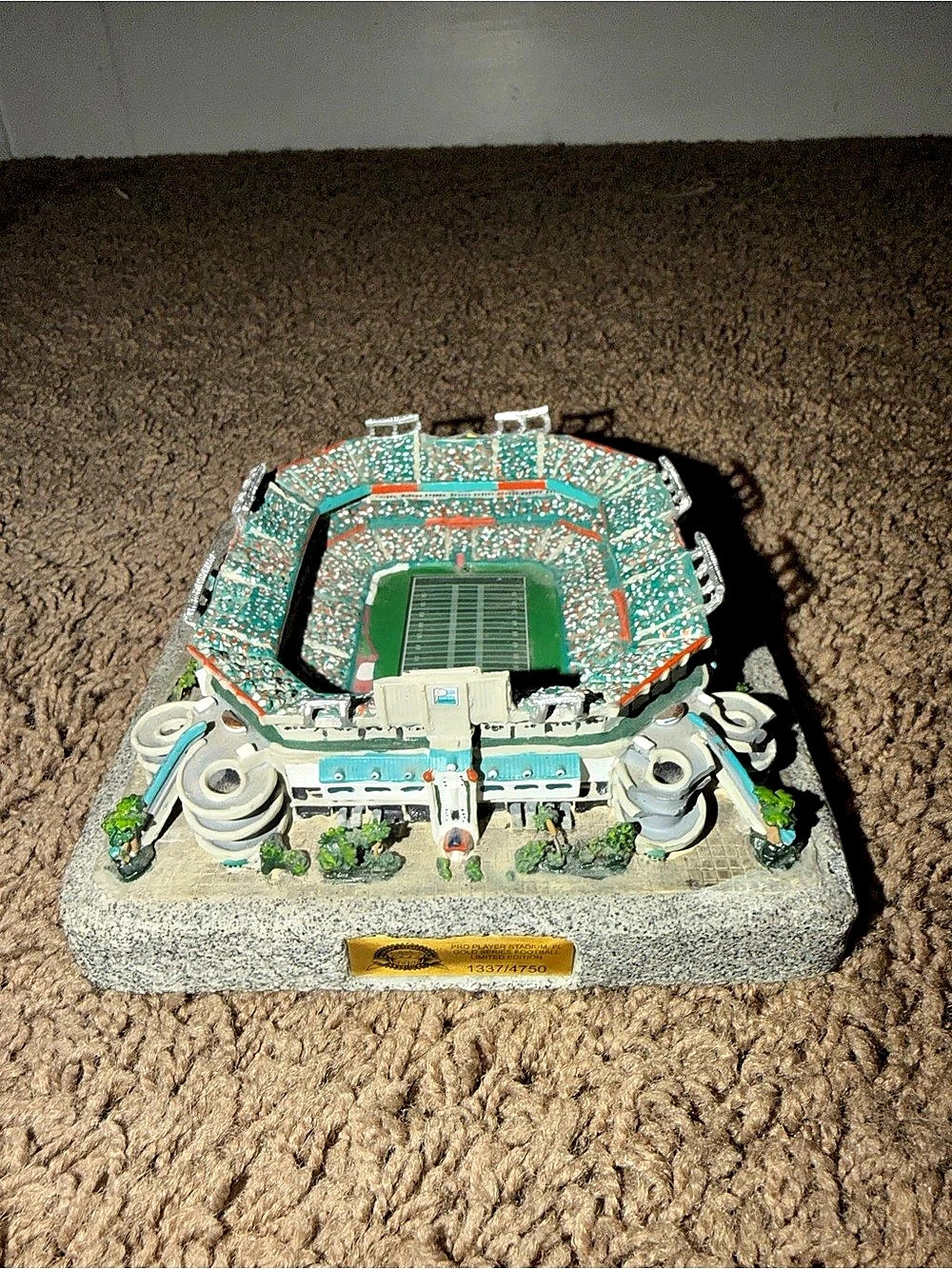 Danbury Mint Football Stadium Collectible Decor